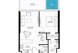 1 bedroom apartment